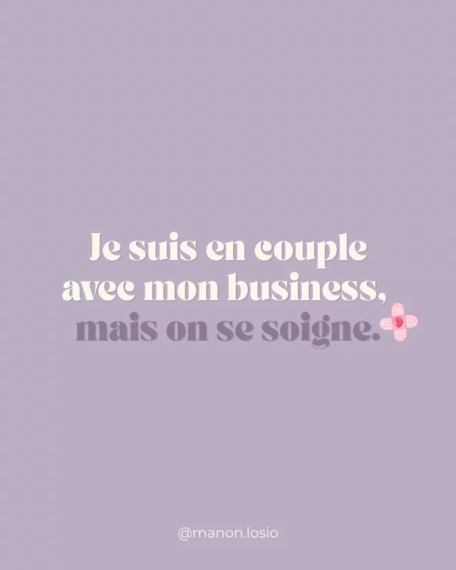 Bon, si t'as bien suivi, tu sais que mon business et moi, c'est un peu comme une relation où on se prend la tête, mais on se soutient quand même. 😅 On a bossé sur nos “problèmes de couple” (dépendance affective et visibilité), et maintenant, on a trouvé notre rythme. 💡

Parfois, il faut juste faire une pause, réfléchir, et recommencer à y mettre du cœur. ❤️

😇 Disclaimer : aucun business n’a été blessé pendant l’écriture de ce post. C’est (presque) que de l’humour.

🔁 PS : Tu te reconnais dans ce récit ?
Je sais à quel point c’est difficile de gérer sa présence en ligne quand on a déjà une to-do longue comme le bras.

Même en étant experte en réseaux sociaux, il m’arrive de ghoster mon propre compte — parce que je consacre mon énergie à la stratégie de mes clients, à leur visibilité, à leur succès.

Mais aujourd’hui, je veux te rappeler un truc :
📣 Ton compte Insta, c’est ton portfolio vivant.
Ta vitrine.
Ta carte d’identité digitale.
C’est ce qui attire des clients qualifiés, renforce ta légitimité et crée du lien avec les bonnes personnes.

👉 Reprendre le contrôle de ton compte, c’est pas juste "poster plus souvent" :
C’est trouver des clients,
dégager une image de marque solide,
aligner ton contenu avec ta valeur,
et prendre enfin ta place.

✨ Tu veux raviver la flamme avec ton business ? Viens m’en parler.
On va remettre de l’amour, de la clarté et du kiff dans ta stratégie de contenu — sans charge mentale, ni thérapie de couple. 😜

 #Storytelling  #marketingdigital #cm #businessenligne #entreprise #communitymanagerfrance #communicationdigitale #coach  #entrepreneure #mamanentrepreneure #maman #entrepreneuse #mumpreneure #entrepreneurecreative #entrepreneuseambitieuse #entrepreneusebeauté #mompreneur #entrepreneureauféminin #marketing #instagram #business #boutiqueenligne #MamanActive #coachbusiness #formatrice #entrepreneuseduweb #communitymanager #personalbranding #entrepreneurs #digital